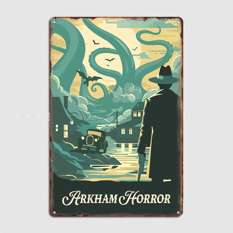 Board Game Horror - Affiche inspirée du jeu de société