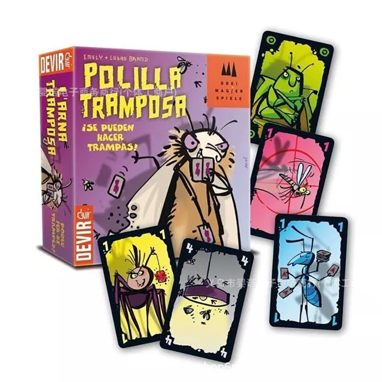 Board Game Viral - Jeu de cartes Mogel Motte Polilla