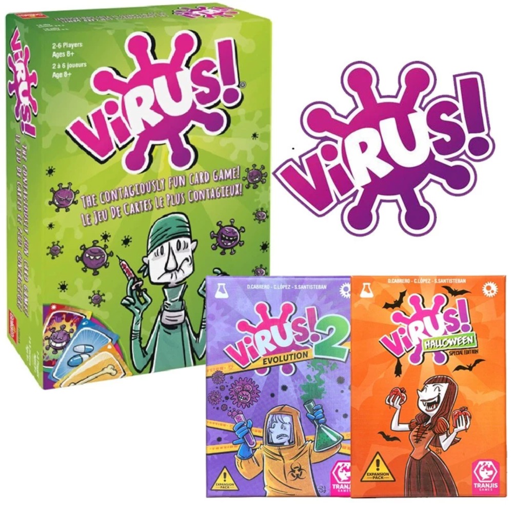 Board Game Viral - Jeu de cartes Virus Card Game