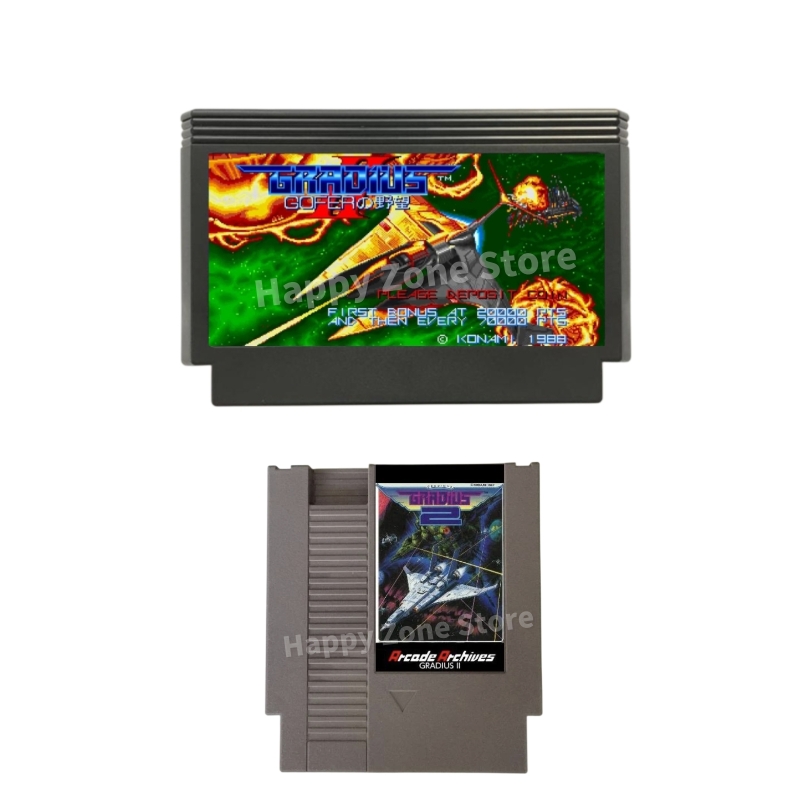 Board Game Viral - Cartouche de jeu d'archives d'arcade Gradius