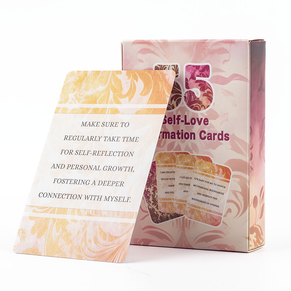 Board Game Quote - 55 cartes d'affirmation d'amour personnel, citations