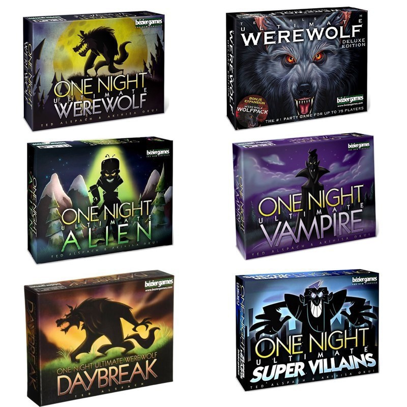Board Game Villainous - Jeu de fête une nuit ultime