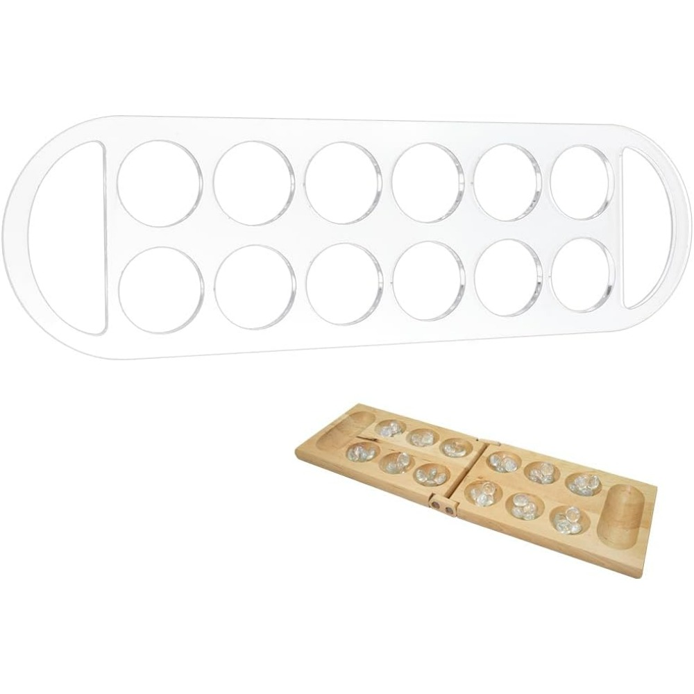 Board Game Template - Modèle de planche Mancala 12 poches,