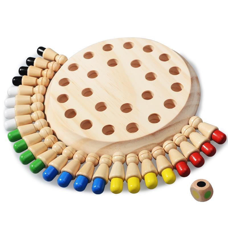 Board Game Life - Jouets Puzzle en bois Montessori, apprentissage
