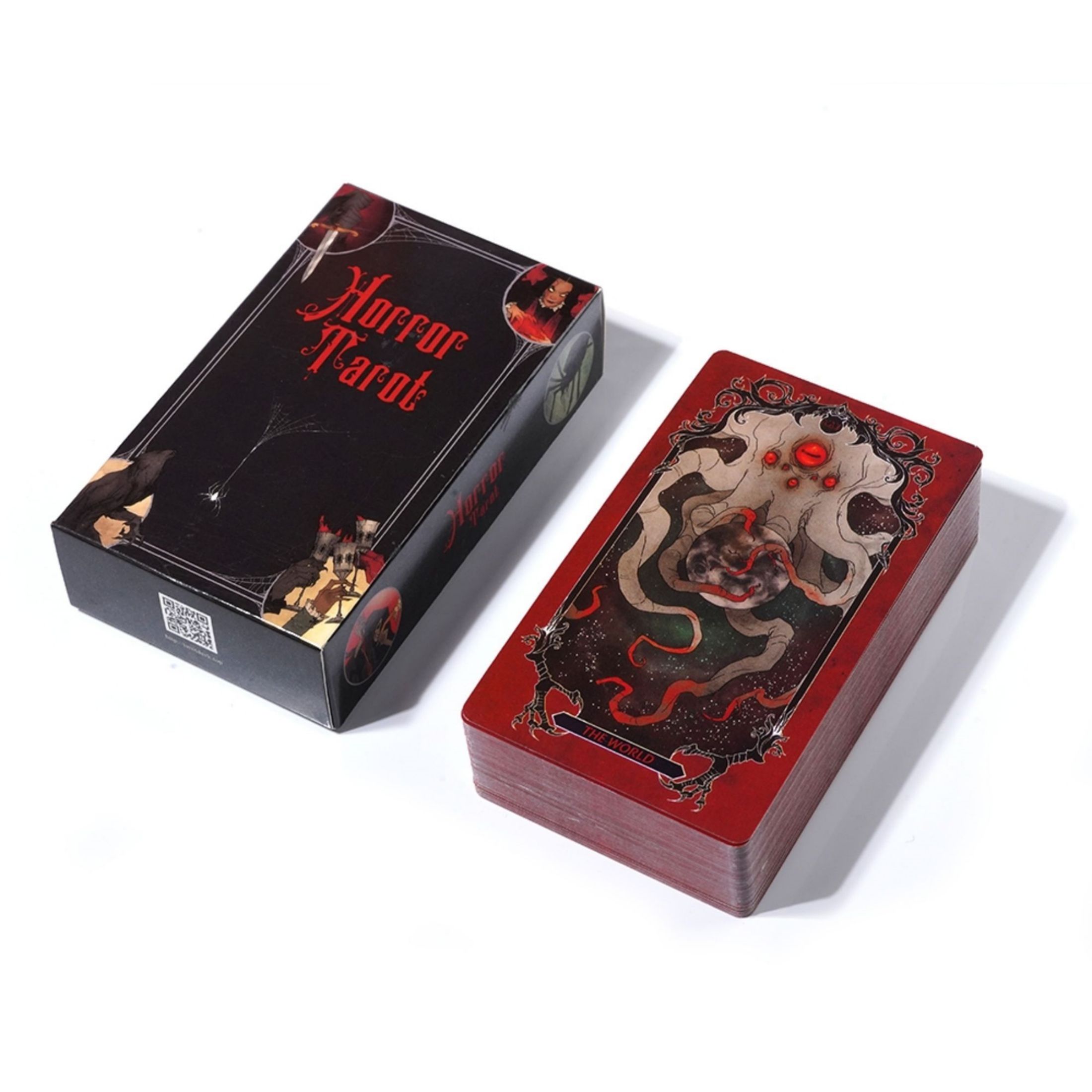 Board Game Horror - Jeu de cartes de Tarot d'horreur,