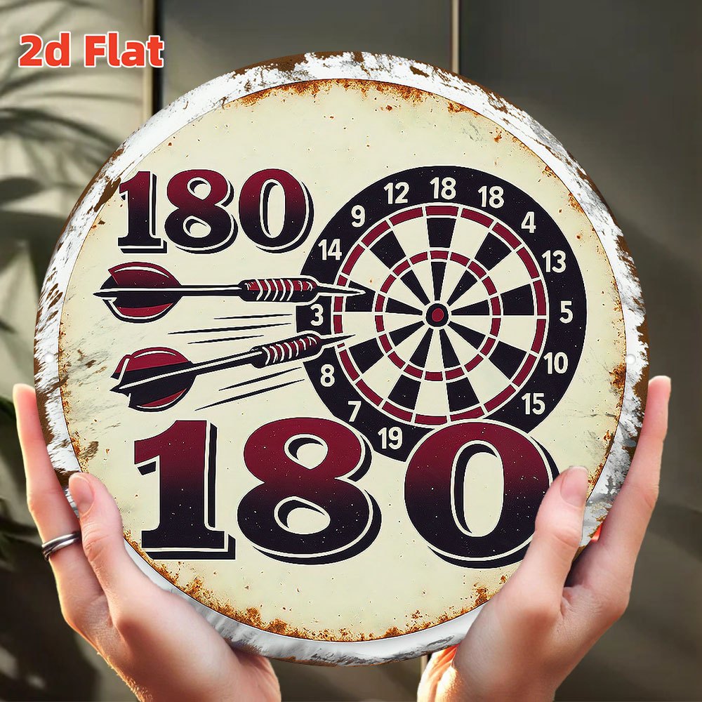 Board Game Template - Décoration murale 2D plate, type cible
