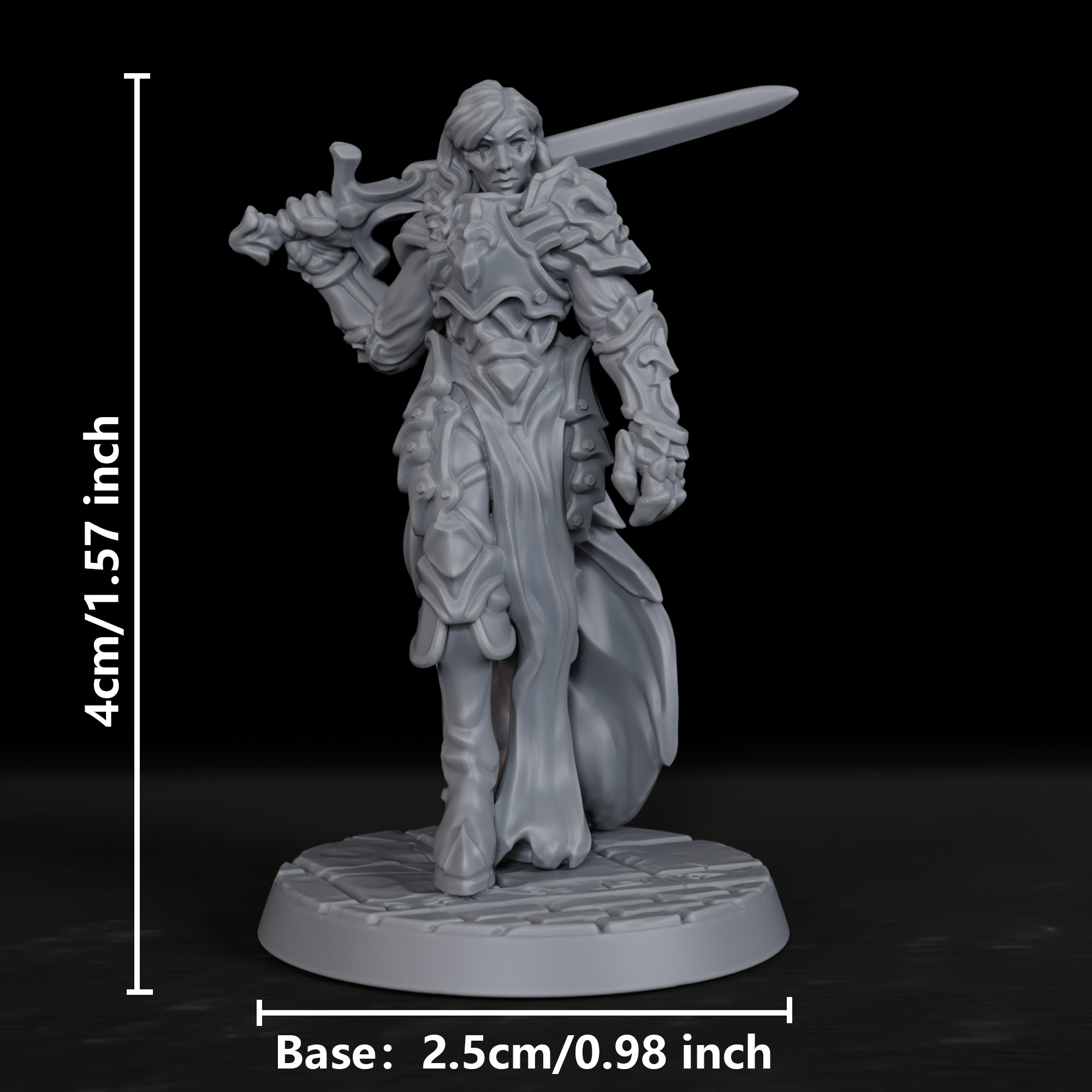 Miniature RPG Anti-Paladin - C - Board Game Villainous avis et prix