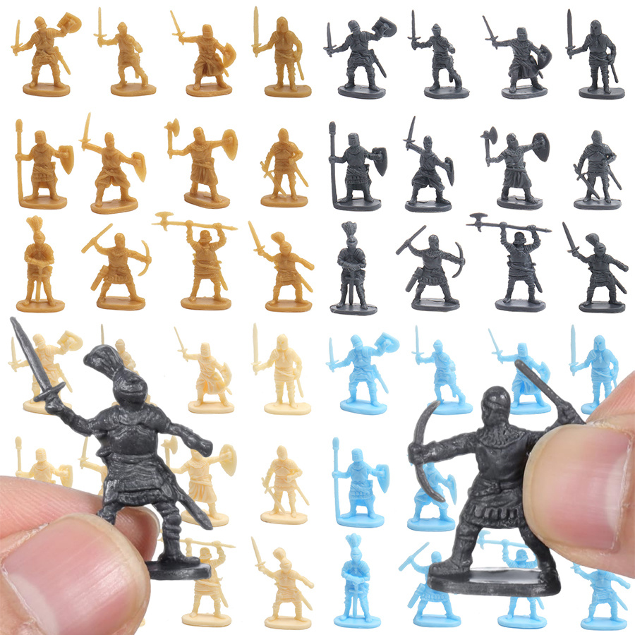 49 figurines de soldats médiév - Board Game War avis et prix