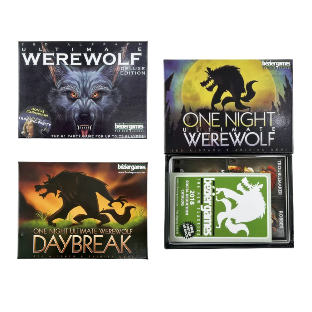 One Night Ultimate Werewolf Ca - Board Game Villainous avis et prix