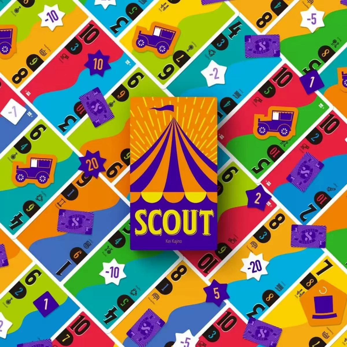 Jeu de cartes Scout, jeu de so - Board Game Template avis et prix