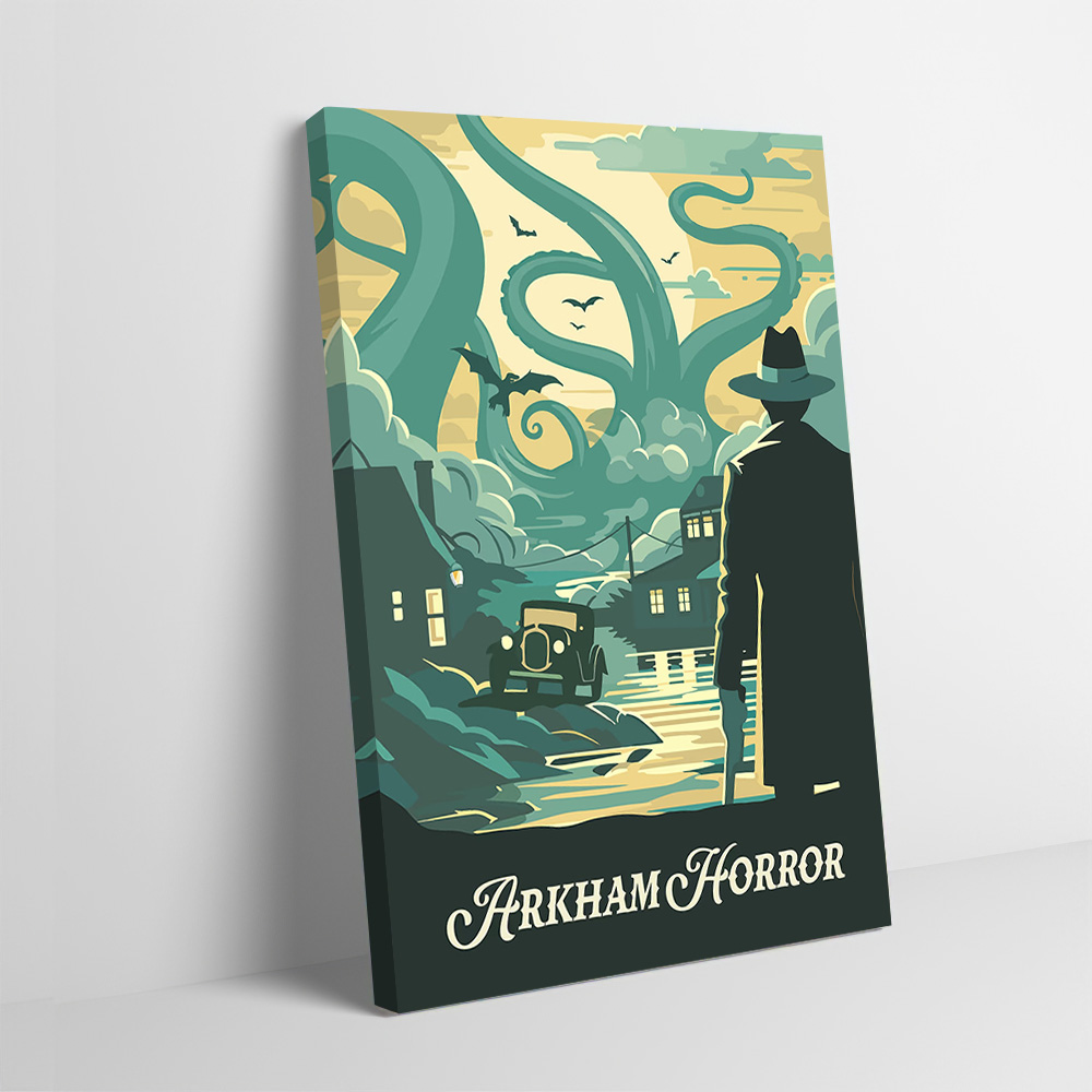 Poster imprimé inspiré du jeu  - Board Game Horror avis et prix