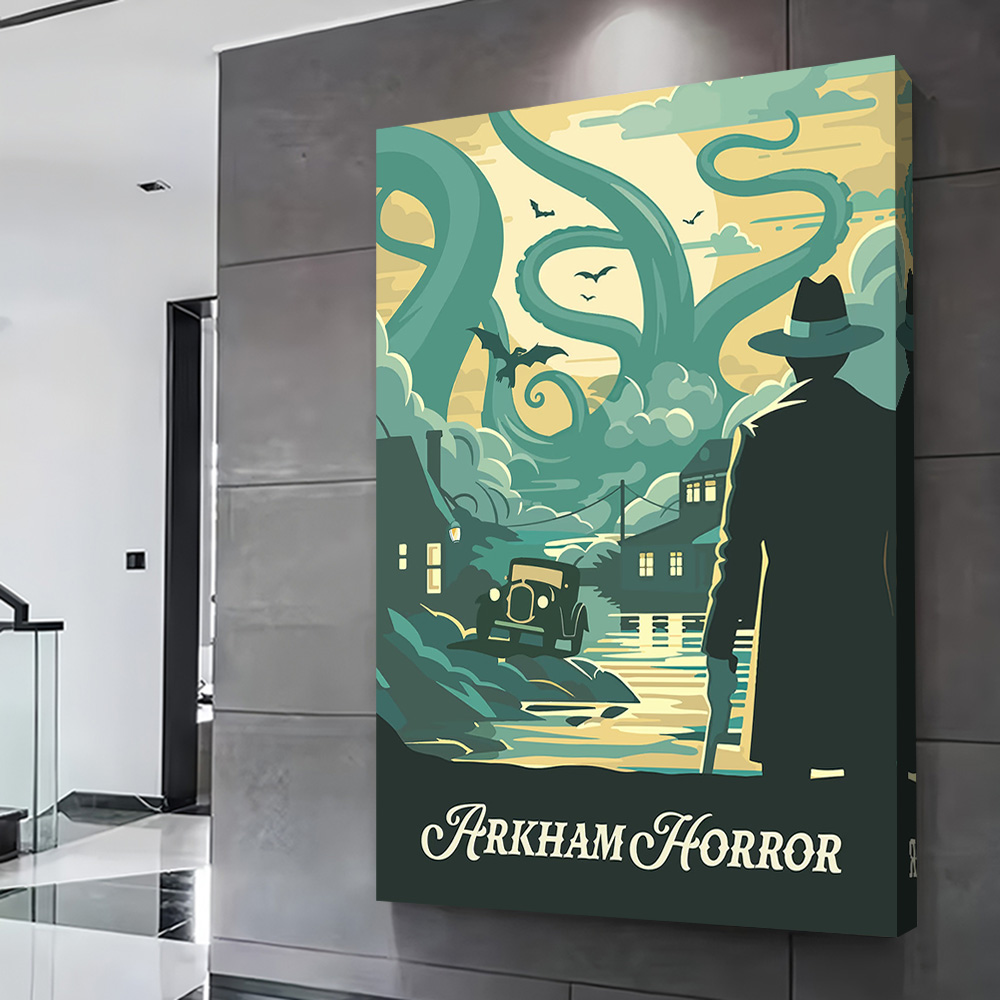 Poster imprimé inspiré du jeu  - Board Game Horror avis et prix