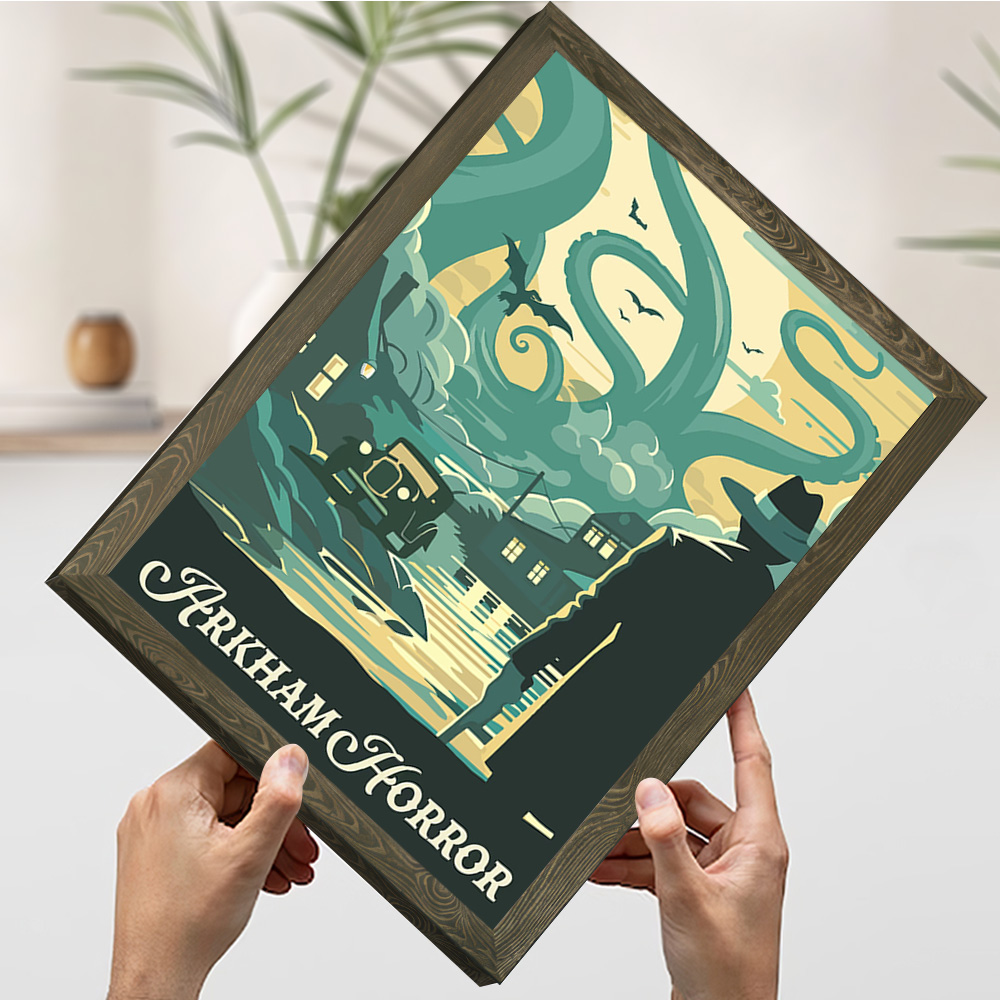 Poster imprimé inspiré du jeu  - Board Game Horror avis et prix