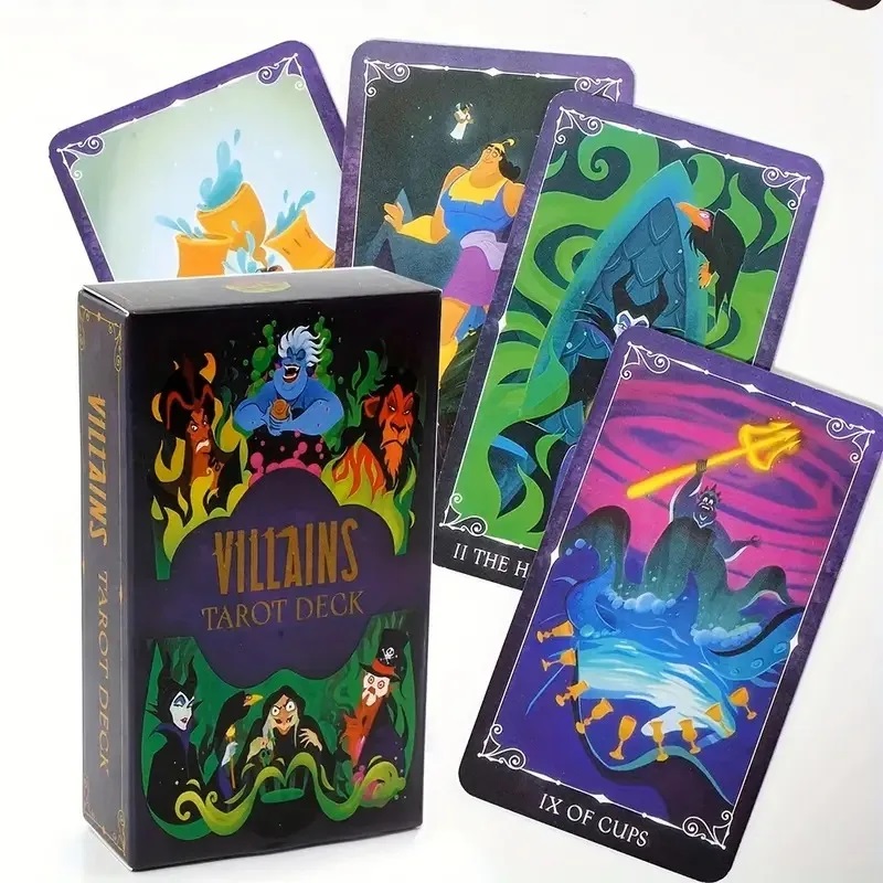 78 pièces méchants Tarot Decks - Board Game Villainous avis et prix