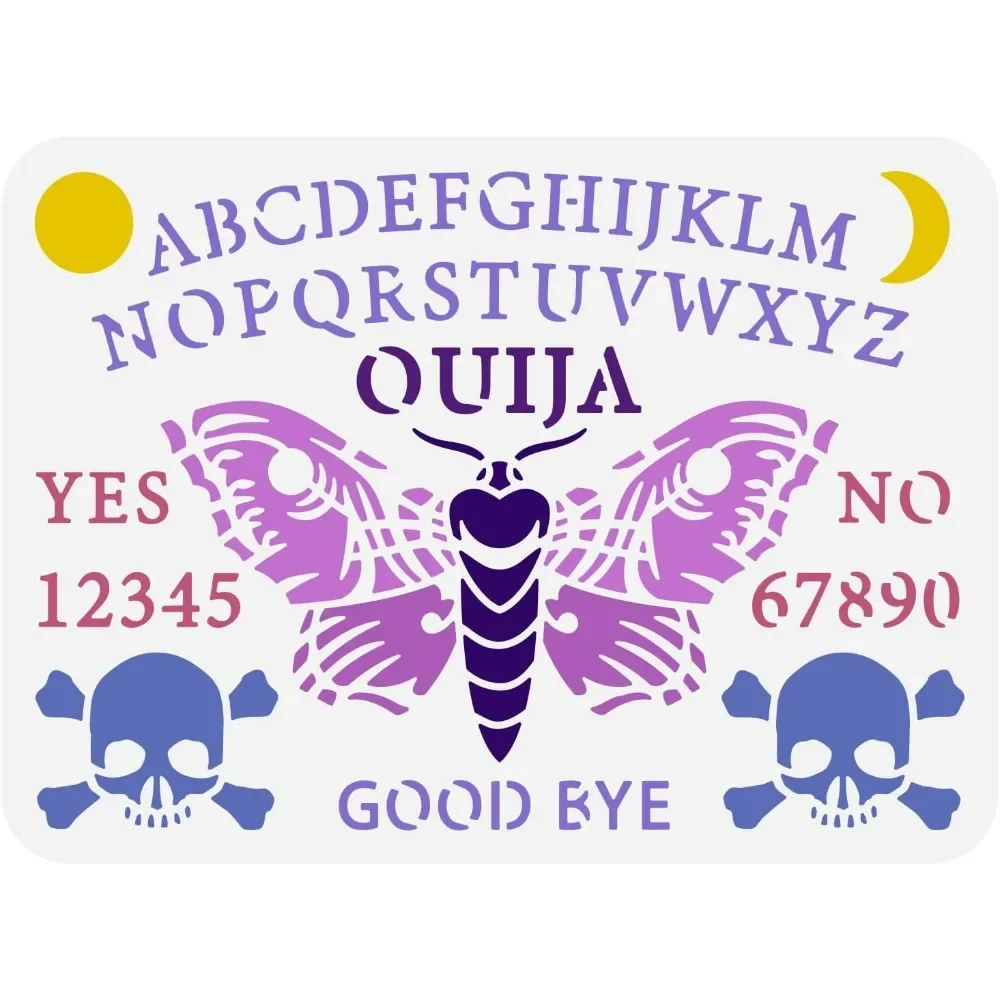 Ouija Board Stbbles 8.3x11.7 p - Board Game Template avis et prix