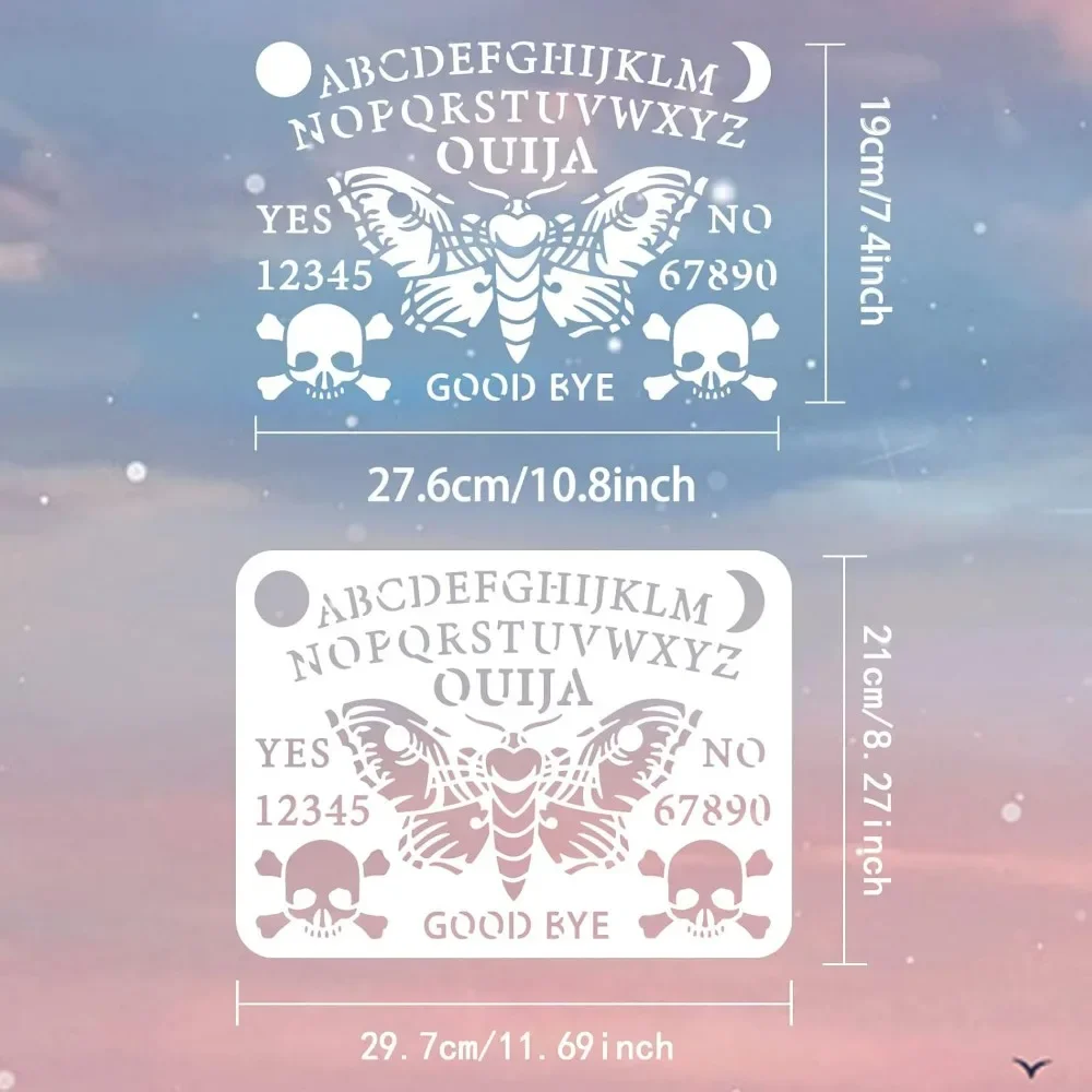 Ouija Board Stbbles 8.3x11.7 p - Board Game Template avis et prix