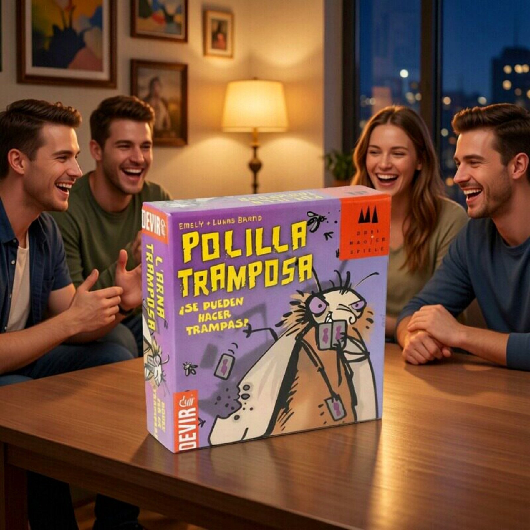 Jeu de cartes espagnol Polilla - Board Game Viral avis et prix